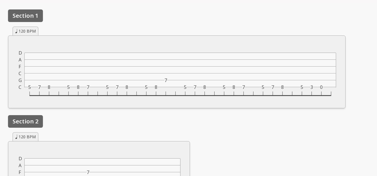 screenshot of Riffs